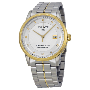 TISSOT Luxury Automatic Silver Dial Men's Watch