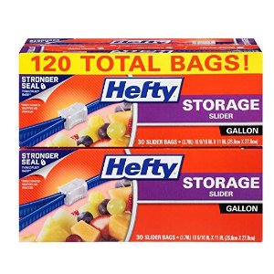 Hefty Slider 食物存储保鲜袋