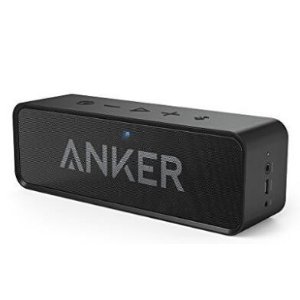 Anker SoundCore Bluetooth Speaker with Built-in Mic - Black