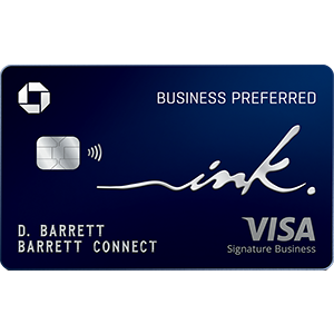 New Cardmember Offer! Earn 100,000 bonus pointsInk Business Preferred® Credit Card