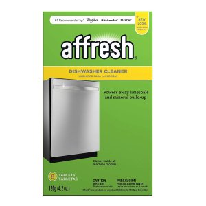 Amazon Affresh W10549851 Dishwasher Cleaner, 6 Tablets