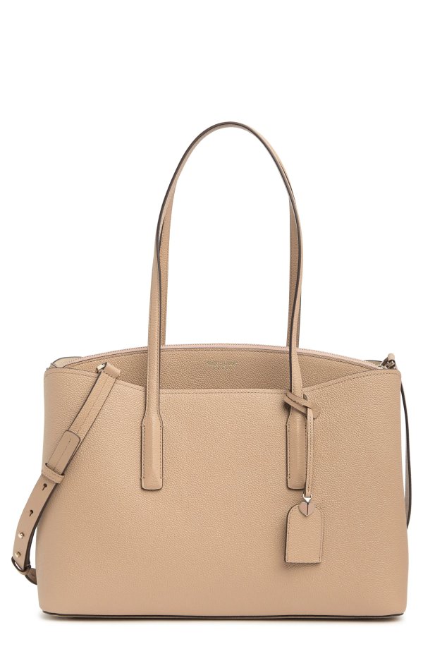 margaux large leather work tote