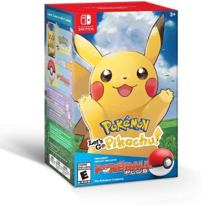 Pokémon: Let’s Go, Pikachu + Poké Ball Plus Pack