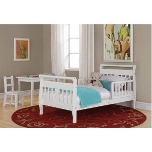 Baby Relax Toddler Bed with a Kolcraft Mattress