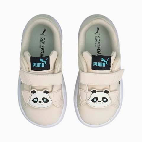 Puma小童 Smash v2 熊猫魔术贴运动鞋