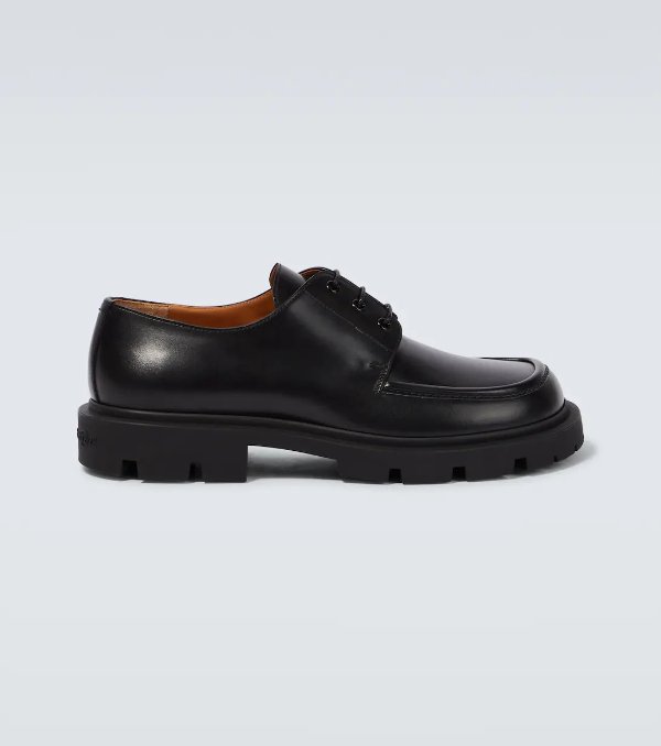 Ivy derby leather shoes