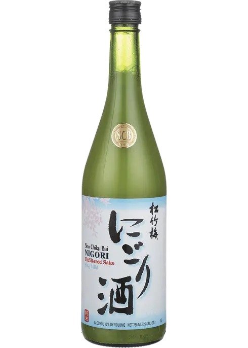 Sho Chiku Bai Nigori Sake 清酒