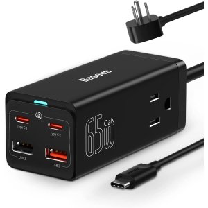 Baseus PowerCombo 65W 6-in-1 Powerful USB C Charger