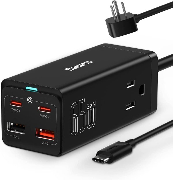 PowerCombo 65W 6-in-1 Powerful USB C Charger
