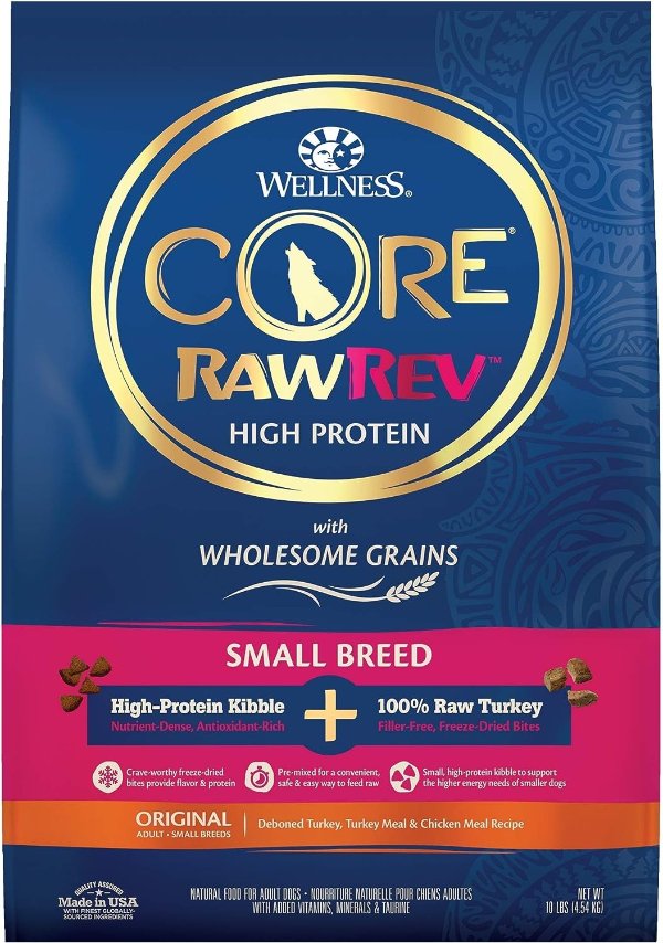 RawRev Dry Small Dog Food with Wholesome Grains