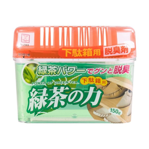 日本KOKUBO小久保 绿茶能量 鞋柜用除臭剂 150g | 亚米