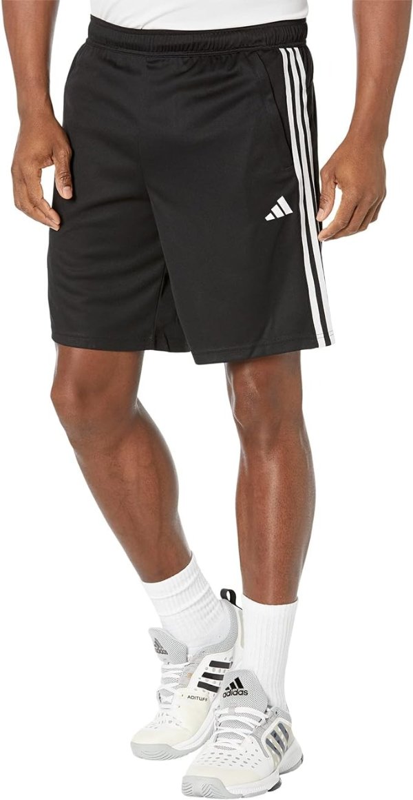 adidas Men's Essentials Pique 3-Stripes Training Shorts