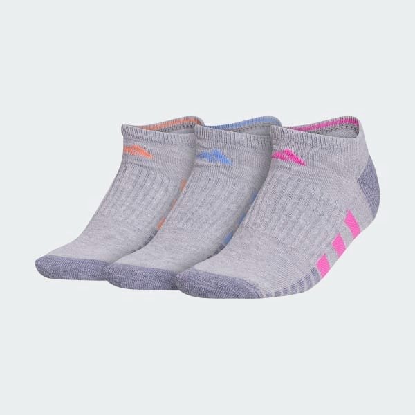 Cushioned 3 No-Show Socks 3 Pairs