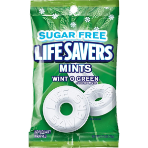 Life Savers Wint O Green Sugarfree Mints (Pack of 12)