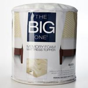 The Big One® 1 1/2-in. Memory Foam Mattress Topper (King Size)