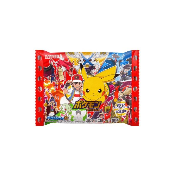 LOTTE Japan Pokémon Chocolate Wafers, 0.81oz