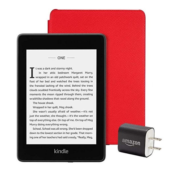全新Kindle Paperwhite 保护套充电器套装 8GB WiFi版