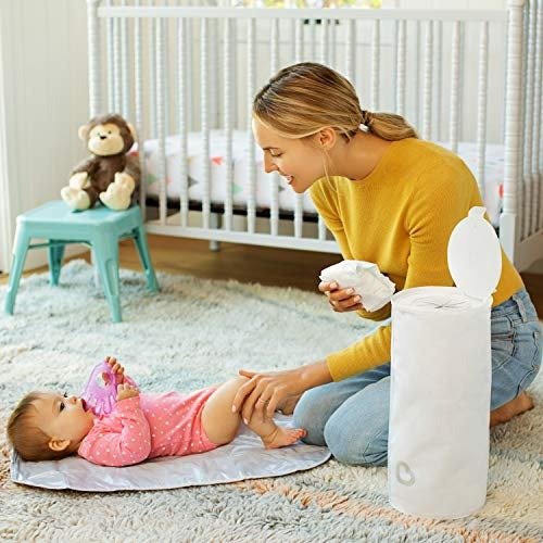 Toss Portable Disposable Diaper Pail, 5 Pack, Holds 150 Diapers