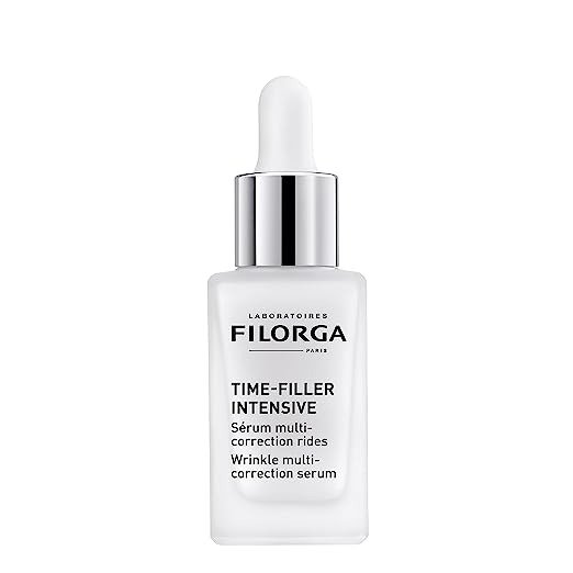Time-Filler Intensive Face Serum, Anti-Aging Serum with Hyaluronic Acid and Peptides for Skin Smoothing and Hydrating Wrinkle Reduction in 7 Days, 1 fl. oz.