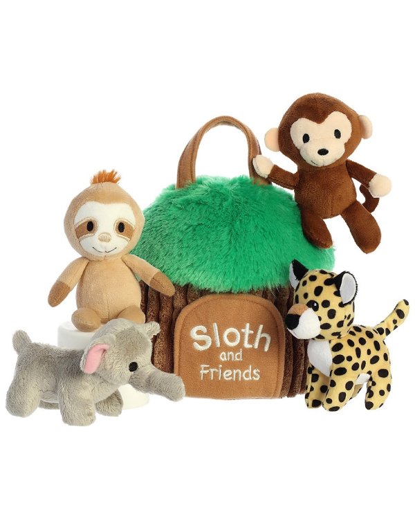 Ebba Sloth 6" Sloth And Friends 玩偶套装