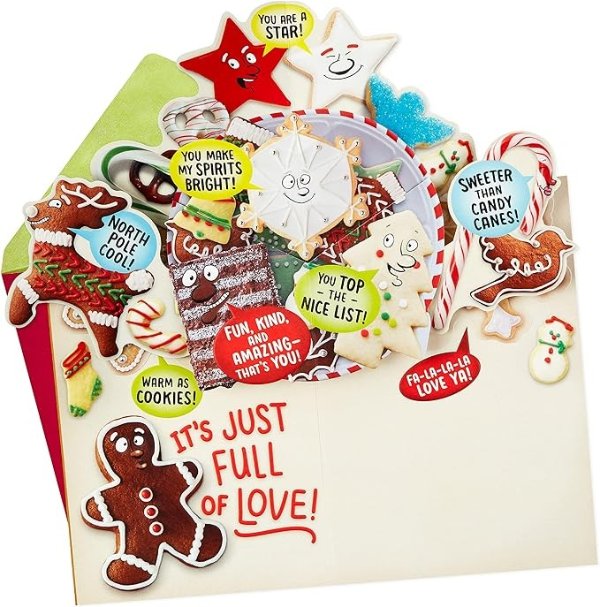 Pop Up Christmas Card (Cookie Tray)