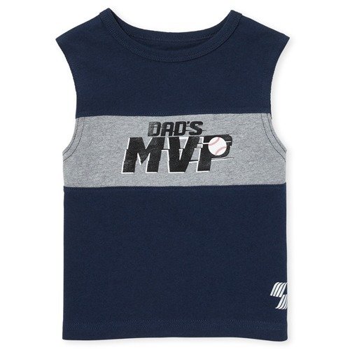 Baby And Toddler Boys Mix And Match Dad's MVP Tank Top