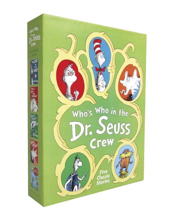 Random House "Who's Who in the Dr. Seuss Crew" 5-Book Boxed Set
