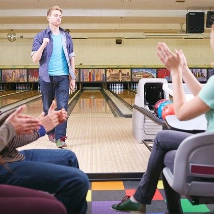 Two Games of Bowling with Shoe Rental for Two or Four at Castro Village Bowl in Castro Valley (Up to 54% Off)