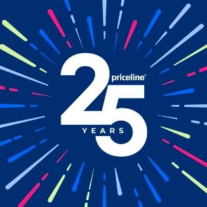 Priceline 25周年促销 2月免费会员、游轮/机票/租车全站优惠