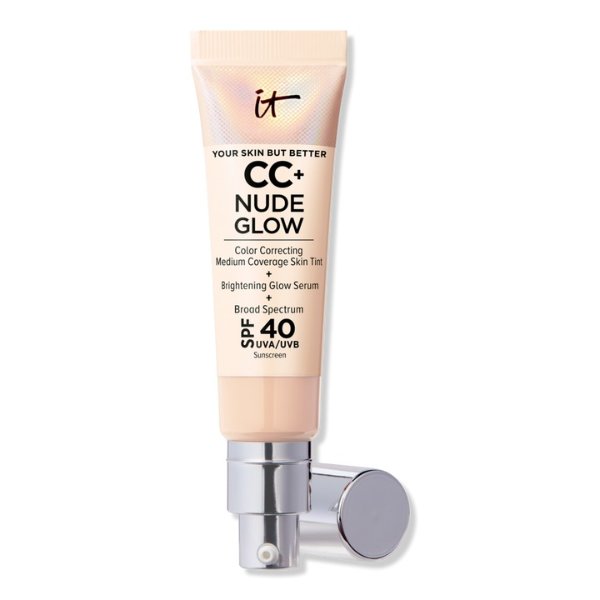CC+ Nude Glow Lightweight Foundation + Glow Serum with SPF 40 - IT Cosmetics | Ulta Beauty