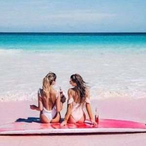 巴哈马网红粉色沙滩一日游 拿骚出发乘船往返
