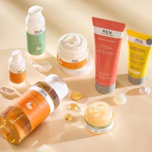 Up to 40% Off +Free GiftsREN Sitewide Selected Skincare Sale
