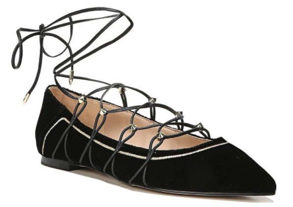 Rockwell Ghillie Pointy Toe Flat