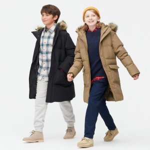 Uniqlo 儿童秋冬保暖服饰上新 每年热款厚外套也有了