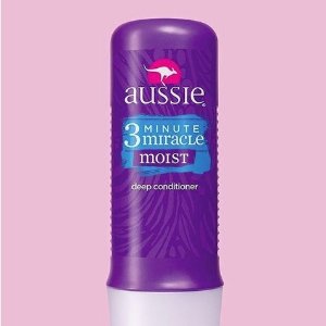 Aussie 3 Minute Miracle Moist Deep Conditioning Treatment, 8 Fl Oz (Pack of 2)