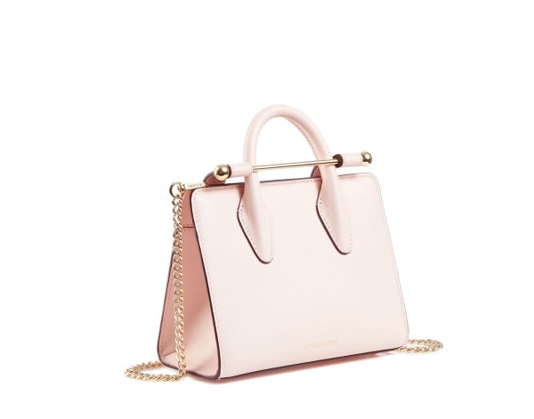 The Strathberry Nano Tote - Soft Pink