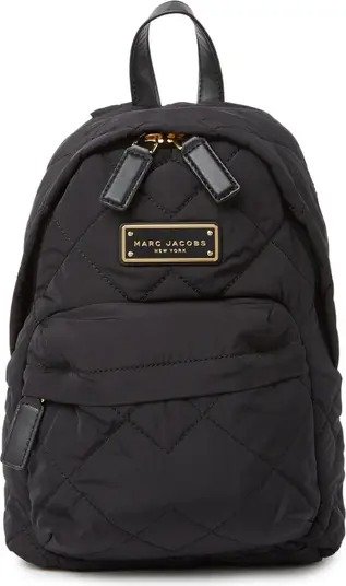 Quilted Nylon Mini Backpack