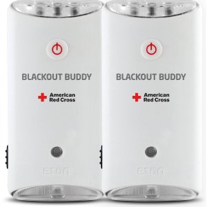 Etón 美国红十字会紧急LED手电筒，2个装