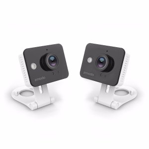 Zmodo - Mini Wireless Cameras with Two-Way Audio (2-Pack)