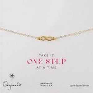 Dogeared 14k Gold Vermeil Inifinity Anklet