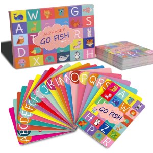 Deeplay Upgraded Alphabet Go Fish Classic Card Game