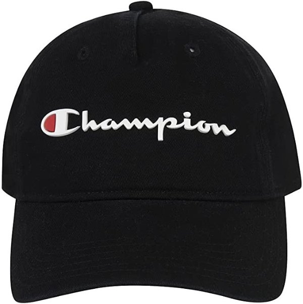 Amazon官网 Champion 可调节棒球帽好价收 黑色款