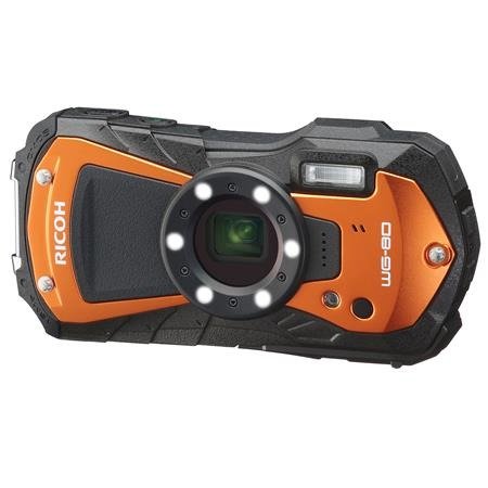 WG-80 Waterproof Digital Camera, Orange