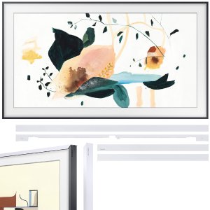 Samsung the Frame 3.0 QLED 4K 画框电视 (2020) + 边框
