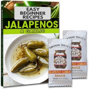 Jalapeno Garlic Sauce Sample plus Recipe Booklet