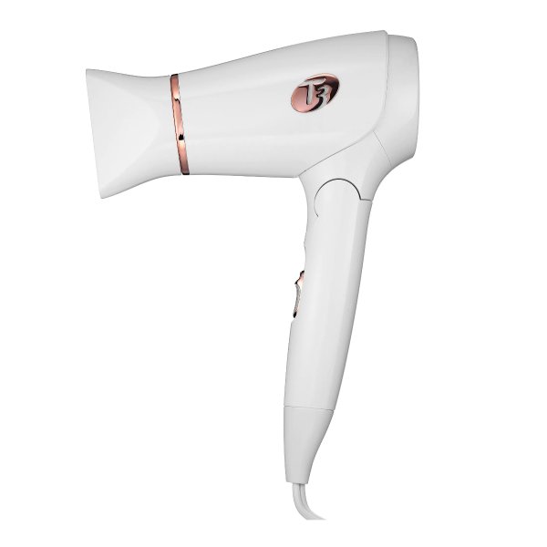 Featherweight Compact Folding Hair Dryer with Dual Voltage