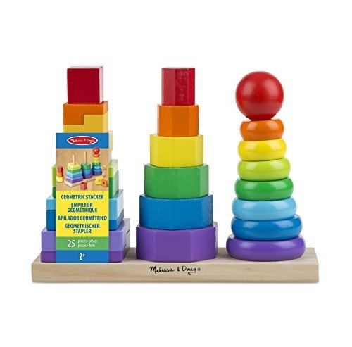 Geometric Stacker - Wooden Educational Toy