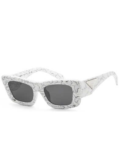 Prada Women's White Cat-Eye Sunglasses SKU: PR-13ZSF-17D5S0 UPC: 8056597750264