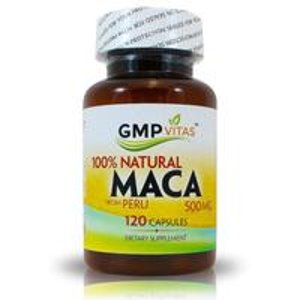 GMP Vitas® Natural MACA 500mg, 120 Capsules