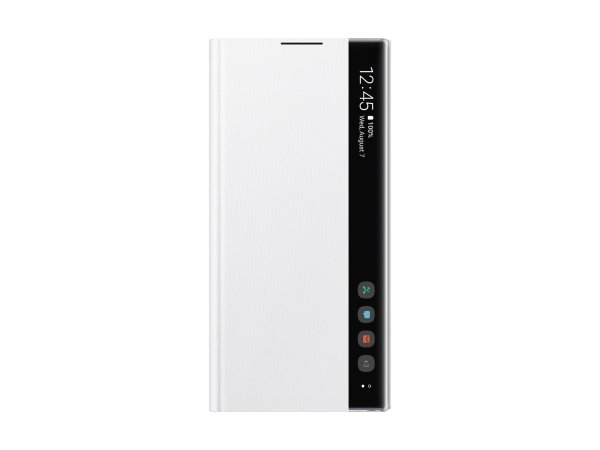 Galaxy Note10+ S-View Flip Cover, White Mobile Accessories - EF-ZN975CWEGUS | Samsung US